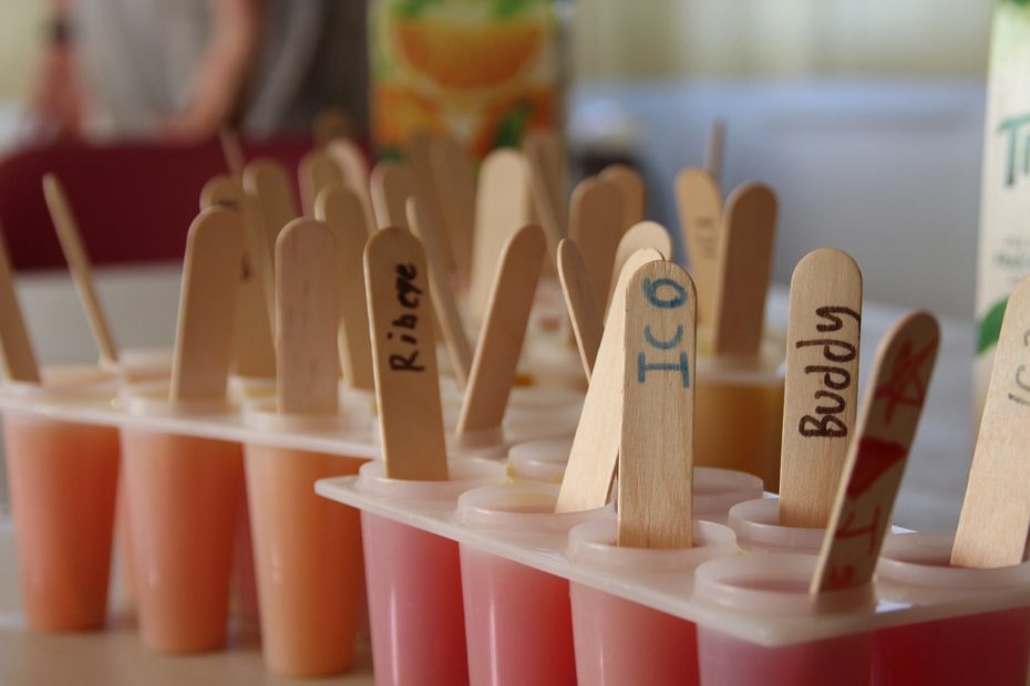 home made popsicles